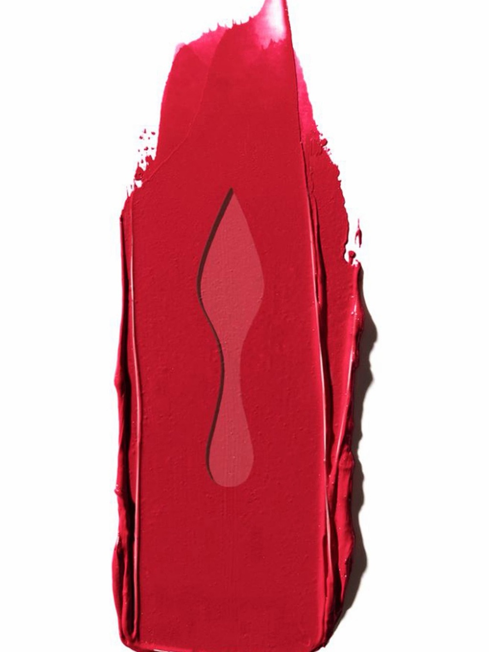 Christian Louboutin Red Lipstick in Gold Sculpted Case in Rouge Louboutin 001 - Picture 4 of 6